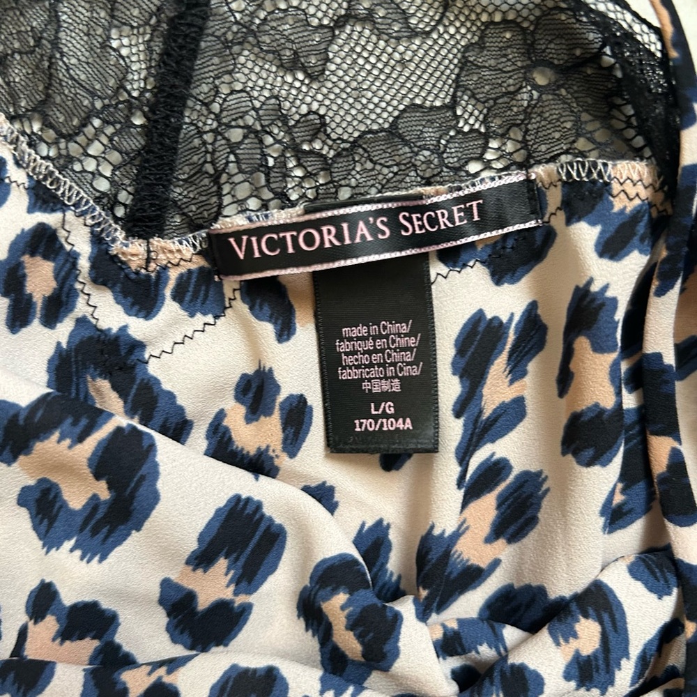 Victoria's Secret Very Sexy leopard print chemise slip dress - Picture 6 of 9